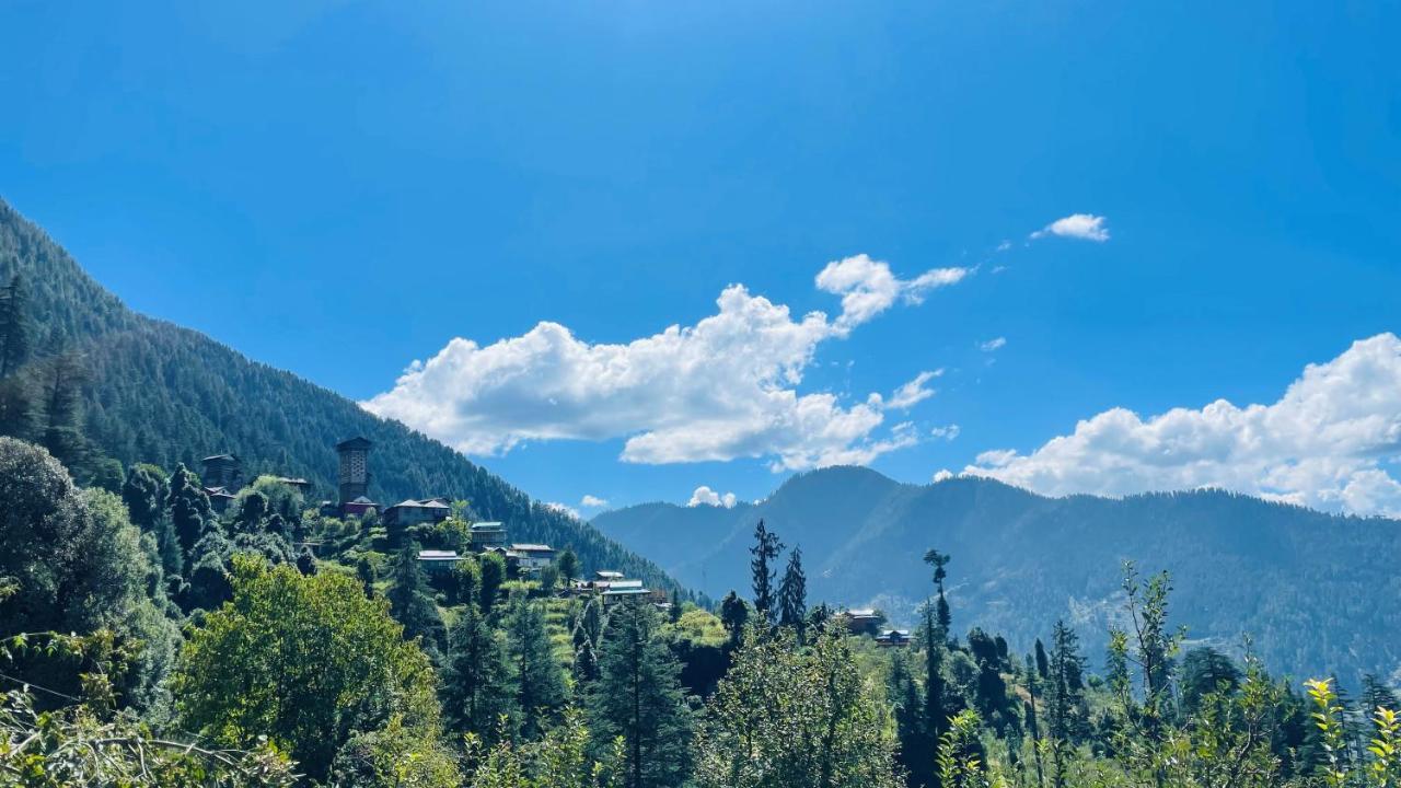 Mozo Inn&Cafe Jibhi Banjār Esterno foto