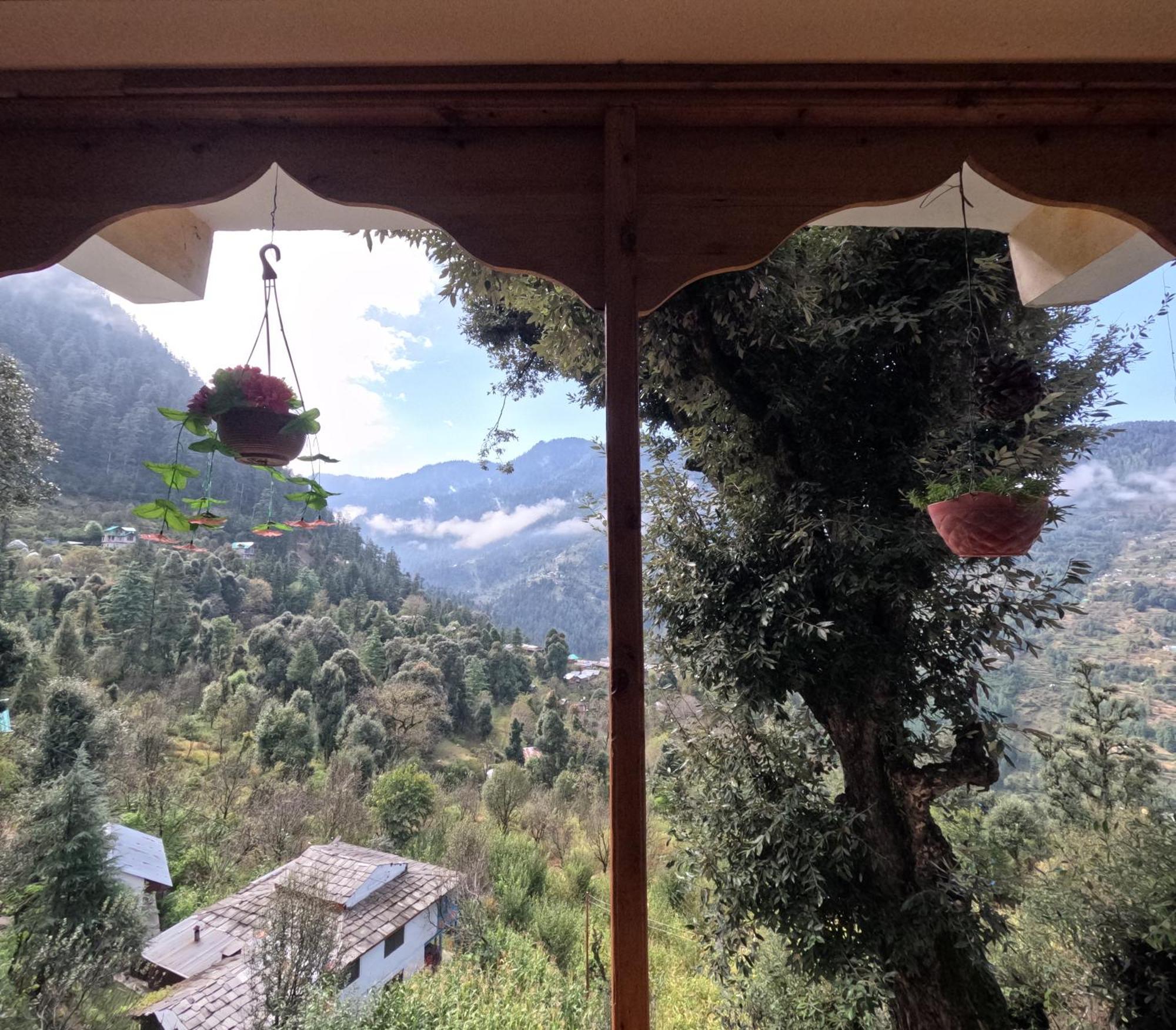 Mozo Inn&Cafe Jibhi Banjār Esterno foto